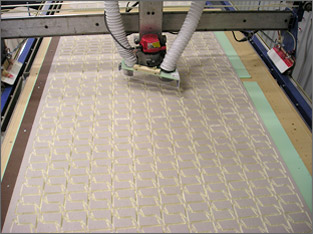 Fabrication de matrices, moules et gabarits pour la fabrication de produits en matériaux composites